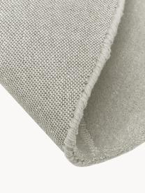 Tappeto rotondo in lana fatto a mano Aaron, Retro: 100% cotone Nel caso dei , Greige, Ø 120 cm (taglia S)
