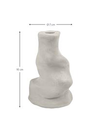 Candelabro Silla, Piedra, Arena, An 7 x Al 10 cm