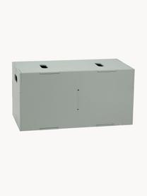 Caja de madera Cube, Madera de abedul pintada

Este producto está hecho de madera de origen sostenible y con certificación FSC®., Verde salvia, An 72 x Al 36 cm