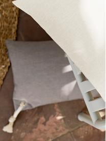 Einfarbige Outdoor-Kissenhülle Capri in Beige, 100% Polypropylen, Beige, B 40 x L 40 cm