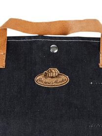 Accessoires barbecue Denim, 5 élém., Noir, larg. 50 x haut. 36 cm