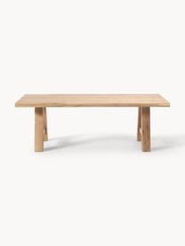 Eettafel Ashton van eikenhout, verschillende formaten, Massief eikenhout, geolied
100% hout uit duurzame bosbouw

Dit product is gemaakt van duurzaam geproduceerd, FSC®-gecertificeerd hout., Licht eikenhout geolied, B 220 x D 100 cm