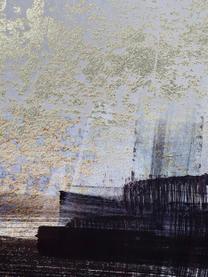Stampa su tela dipinta Porto, Cornice: legno rivestito, Immagine: pittura ad olio, Multicolore, Larg. 140 x Alt. 100 cm