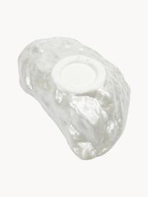 Porzellan-Dipschalen Kelia in Muschelform, 2 Stück, Porzellan, Off White, B 13 x H 4 cm