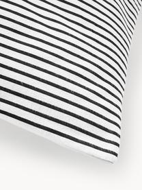Oboustranný flanelový povlak na polštář s motivem Louskáčka Noan, Černá, bílá, Š 40 cm, D 80 cm