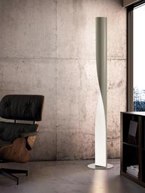 Lampada da terra grande con luce regolabile Evita, Struttura: tecnopolimero, metallo ri, Greige, Alt. 190 cm