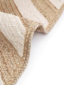 Handgefertigter Jute-Teppich Eckes, 100% Jute, Beige, B 80 x L 150 cm (Größe XS)