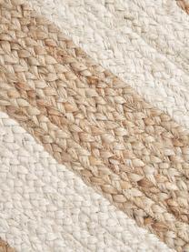 Tapis jute fait main Eckes, 100 % jute, Beige, larg. 80 x long. 150 cm (taille XS)