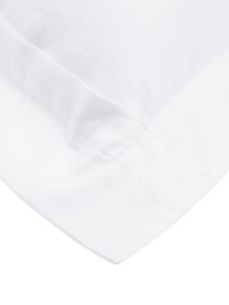 Funda de almohada de satén Premium, 50 x 85 cm, Blanco, An 50 x L 85 cm