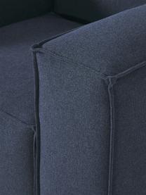 Sillón Lennon, Tapizado: 100% poliéster Alta resis, Estructura: madera de pino maciza, ma, Patas: plástico Este producto es, Tejido azul oscuro, An 130 x F 101 cm