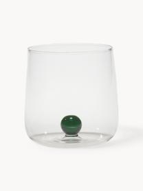 Bicchieri acqua fatti a mano in vetro soffiato Bilia 6 pz, Vetro borosilicato, soffiato a bocca.

Scopri la versatilità del vetro borosilicato per la tua casa! Il vetro borosilicato è un materiale di alta qualità, affidabile e robusto. È caratterizzato da un'eccezionale resistenza al calore ed è quindi ideale per il vostro tè o caffè caldo. Rispetto al vetro tradizionale, il vetro borosilicato è più resistente alle rotture e alle incrinature, il che lo rende un compagno sicuro per la tua casa., Trasparente, verde scuro, Ø 9 x Alt. 9 cm, 440 ml