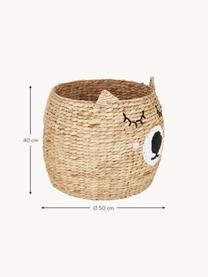 Cesta Sleepy, Jacinto de agua, Beige, Ø 50 x Al 40 cm