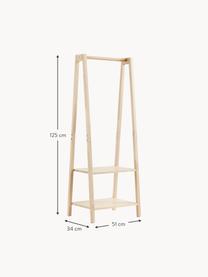 Porte-manteaux en hêtre pour enfants Saga, Bois, enduit

Ce produit est fabriqué à partir de bois certifié FSC® issu d'une exploitation durable, Hêtre, larg. 51 x haut. 125 cm