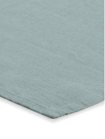 Serviettes de table pur lin Sunshine, 4 pièces, Bleu-vert clair