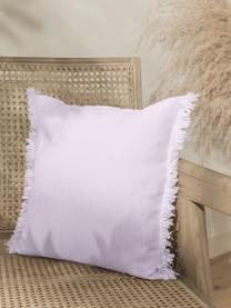 Housse de coussin pur lin lilas Luana, 100 % pur lin

Le lin est naturellement doté d'un toucher plutôt rugueux et d'un aspect froissé
Sa résistance élevée au accrocs lui confère robustesse et longévité, Lilas, larg. 40 x long. 40 cm