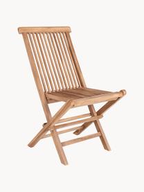 Chaises de jardin en teck pliantes Toledo, 2 pièces, Bois de teck, Bois de teck, larg. 46 x prof. 62 cm