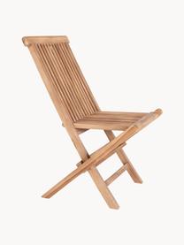 Chaises de jardin en teck pliantes Toledo, 2 pièces, Bois de teck, Bois de teck, larg. 46 x prof. 62 cm