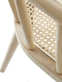 Silla de madera con tejido vienés Stocksund, Asiento: ratán, Beige, An 56 x F 54 cm