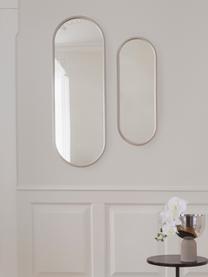 Miroir mural oval Angui, Beige clair, larg. 29 x haut. 78 cm