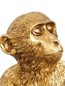 Kleine Tischlampe Monkey, Messingfarben, 31 x 31 cm