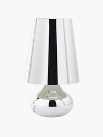 Design LED tafellamp Cindy, Lamp: kunststof, Chroomkleurig, Ø 24 x H 42 cm