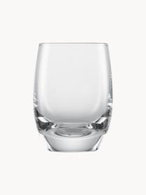 Kristall-Schnapsgläser For You, 4 Stück, Tritan-Kristallglas

Bring den Glanz von Kristallglas auf Deinen Esstisch! Das Glas ist außergewöhnlich transparent und schwer, dadurch fühlt es sich wertig an und sieht gleichzeitig auch noch gut aus. Zudem machen die filigranen Schliffe jedes Stück zu einem besonderen It-Piece, das sowohl praktisch als auch schön ist., Transparent, Ø 5 x H 6 cm, 70 ml