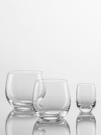 Vasos chupito de cristal For You, 4 uds., Cristal Tritan, Transparente, Ø 5 x Al 6 cm, 70 ml