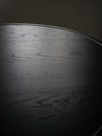 Ronde salontafel Accent van eikenhout, handgemaakt, Eikenhout 

Dit product is gemaakt van duurzaam geproduceerd, FSC®-gecertificeerd hout., Zwart gelakt eikenhout, Ø 70 x H 42 cm