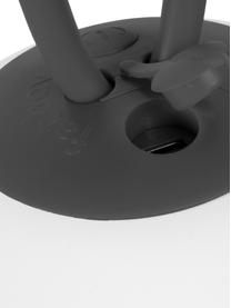 Mobile Dimmbare Hängelampe Bolleke, Lampenschirm: Kunststoff, Weiß, Anthrazit, Ø 20 x H 20 cm