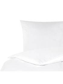 Housse de couette en satin de coton Comfort, Blanc, larg. 240 x long. 220 cm