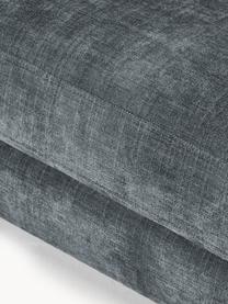 Sessel Tribeca, Bezug: 100 % Polyester Der strap, Gestell: Buchenholz, Kiefernholz, , Webstoff Graublau, B 110 x T 100 cm