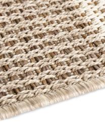 In- en outdoor vloerkleed Laon, jute-look, 100% polypropyleen, Bruin, beige, B 160 x L 230 cm (maat M)