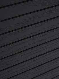 Holz-Nachttisch Johanna mit Schublade in Schwarz, Korpus: Mitteldichte Holzfaserpla, Gestell: Metall, pulverbeschichtet, Schwarz, B 45 x H 56 cm