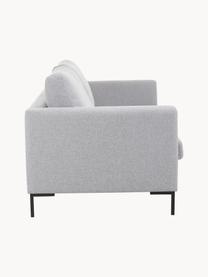 Sofa Luna (3-Sitzer), Bezug: 100 % Polyester, Oeko-Tex, Gestell: Massives Buchenholz, Schi, Webstoff Grau, B 230 x T 95 cm