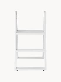 Escalera de madera de fresno Reech, Estructura: madera de fresno pintada, Blanco, An 40 x Al 72 cm