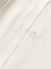 Obliečka na paplón z bavlneného saténu Premium, Lomená biela, B 200 x L 200 cm