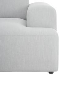 Ecksofa Melva (4-Sitzer), Bezug: 100% Polyester Der hochwe, Gestell: Massives Kiefernholz, FSC, Füße: Kunststoff, Webstoff Hellgrau, B 319 x T 196 cm, Eckteil links