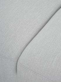 Ecksofa Melva (4-Sitzer), Bezug: 100% Polyester Der hochwe, Gestell: Massives Kiefernholz, Spa, Füße: Kunststoff Dieses Produkt, Webstoff Hellgrau, B 319 x T 196 cm, Eckteil links