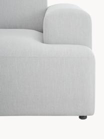 Sofá rinconera Melva (4 plazas), Tapizado: 100% poliéster Alta resis, Estructura: madera de pino maciza, ce, Patas: plástico, Tejido gris claro, An 319 x F 196 cm, chaise longue derecha