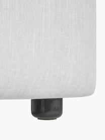 Ecksofa Melva (4-Sitzer), Bezug: 100% Polyester Der hochwe, Gestell: Massives Kiefernholz, Spa, Füße: Kunststoff Dieses Produkt, Webstoff Hellgrau, B 319 x T 196 cm, Eckteil links