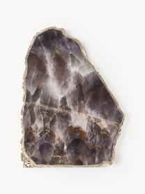 Knižné zarážky Sedona, 2 diely, Ametyst, Fialová amethyst, odtiene zlatej, Š 17 x H 12 cm