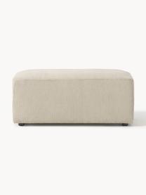 Cord-Hocker Melva, B 99 x T 42 cm, Bezug: Cord (92 % Polyester, 8 %, Gestell: Massives Kiefern- und Fic, Cord Hellbeige, B 99 x T 42 cm