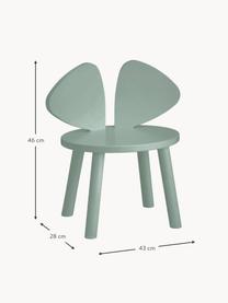 Chaise en bois pour enfant Mouse, Bois de bouleau, laqué

Ce produit est fabriqué à partir de bois certifié FSC® et issu d'une exploitation durable, Vert sauge, larg. 43 x prof. 28 cm