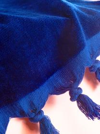Hamamtuch Lushie, 100% Baumwolle
mittelschwere Stoffqualität, 355 g/m², Dunkelblau, 100 x 180 cm
