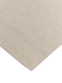 Tovaglia in lino beige Heddie, 100% lino, Beige, Per 4-6 persone (Larg.145 x Lung. 200 cm)