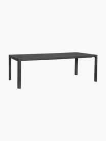 Table de jardin extensible Kiplin, 180 - 240 x 100 cm, Aluminium, revêtement par poudre, Anthracite, larg. 180 - 240 x prof. 100 cm