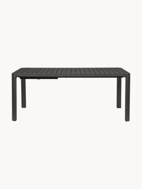 Tavolo da giardino allungabile Kiplin, 180 - 240 x 100 cm, Alluminio verniciato a polvere, Antracite, Larg. 180/240 x Prof. 100 cm