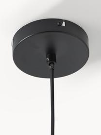 Hanglamp Mira van gevlochten henneptouw, Lampenkap: henneptouw, metaal, Bruin, Ø 30 x H 22 cm