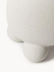 Macetero Olea, Cerámica de gres, Blanco Off White, Ø 24 x Al 26 cm