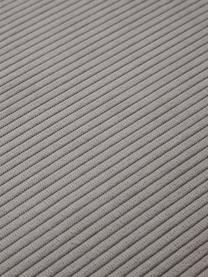 Sofá modular de pana Lennon (4 plazas), Tapizado: pana (92% poliéster, 8% p, Estructura: madera de pino y abeto ma, Patas: plástico. Este producto e, Pana gris, An 327 x F 119 cm